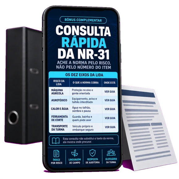 Bônus 2, Consulta Rápida da NR-31